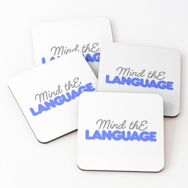 Item preview, Mind the language designed and sold by ArtistTejal.