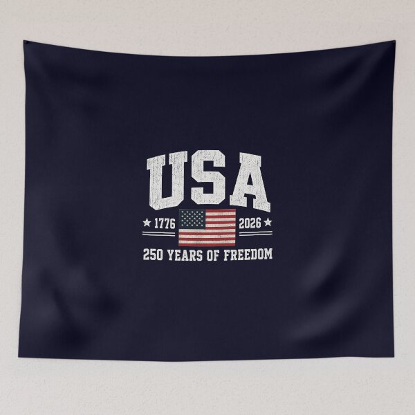 Item preview, 250 Years of Freedom USA, 1776 -2026 American Flag designed and sold by rusiaa.