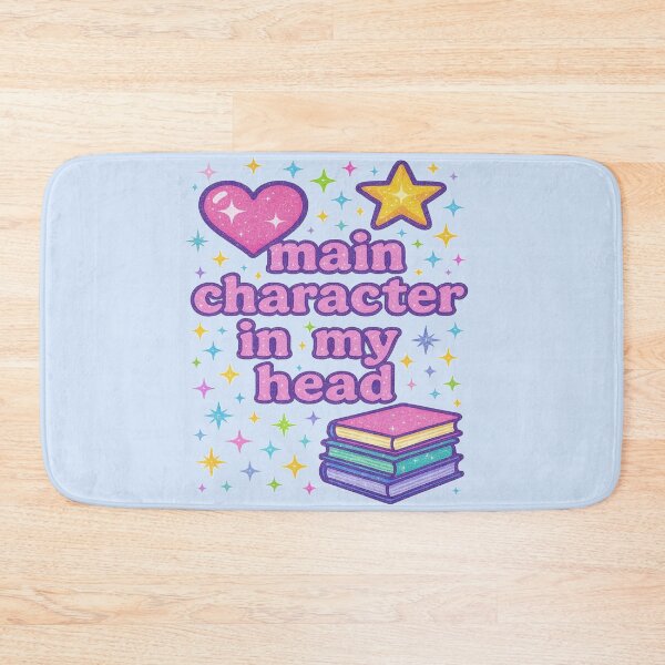 Item preview, Main Character In My Head Y2K Book Lover Design designed and sold by BookedAndDesign.
