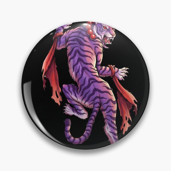 Item preview, Fierce Purple Mystic Tiger Japanese Style Art designed and sold by Andruzito.
