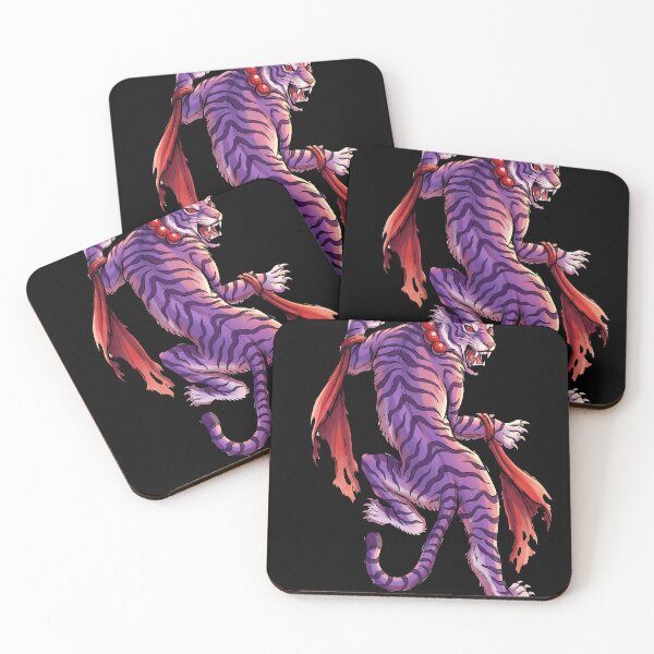 Item preview, Fierce Purple Mystic Tiger Japanese Style Art designed and sold by Andruzito.