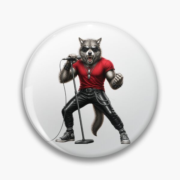 Item preview, Metal Wolf Vocalist Gifts For Musicians designed and sold by Bisonia.