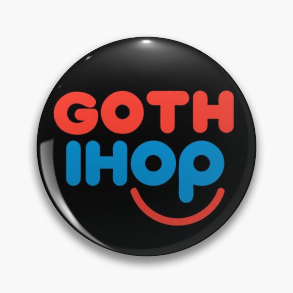 Item preview, Goth IHop Club Spooky Breakfast Humor designed and sold by Odd Crafte.