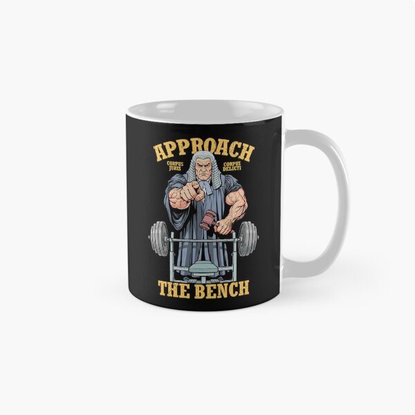 Item preview, Gym Chest Day Judge Approach The Bench Muscle Workout designed and sold by GrandeDuc.
