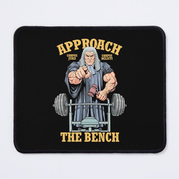 Item preview, Gym Chest Day Judge Approach The Bench Muscle Workout designed and sold by GrandeDuc.
