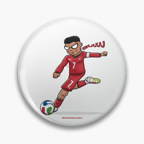 Item preview, Cristiano Ronaldo World Cup 2026 Cartoon designed and sold by RubenGaldona.