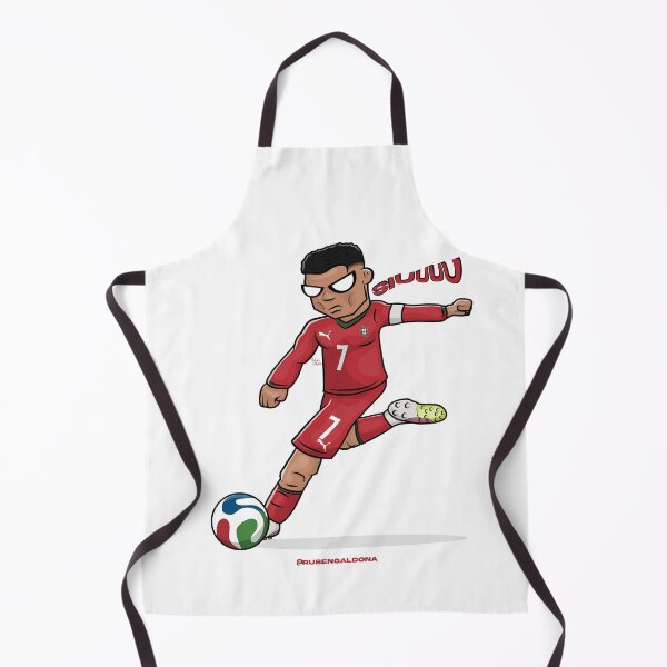 Aperçu de l'œuvre Dessin animé de Cristiano Ronaldo pour la Coupe du Monde 2026 créée et vendue par RubenGaldona.