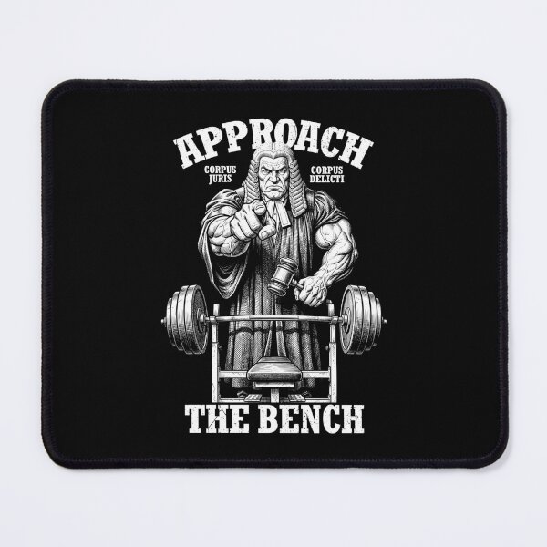 Item preview, Gym Chest Day Judge Approach The Bench Muscle Workout designed and sold by GrandeDuc.