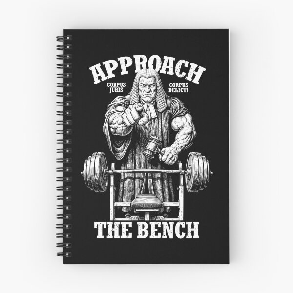 Item preview, Gym Chest Day Judge Approach The Bench Muscle Workout designed and sold by GrandeDuc.