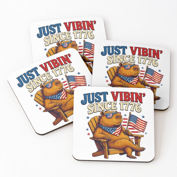 Item preview, Cute Patriotic Capybara designed and sold by EfiKrios.