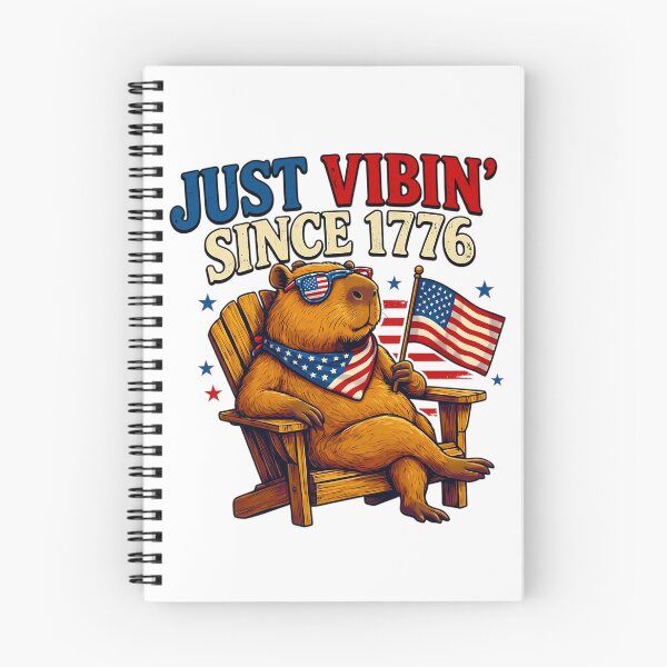 Item preview, Cute Patriotic Capybara designed and sold by EfiKrios.