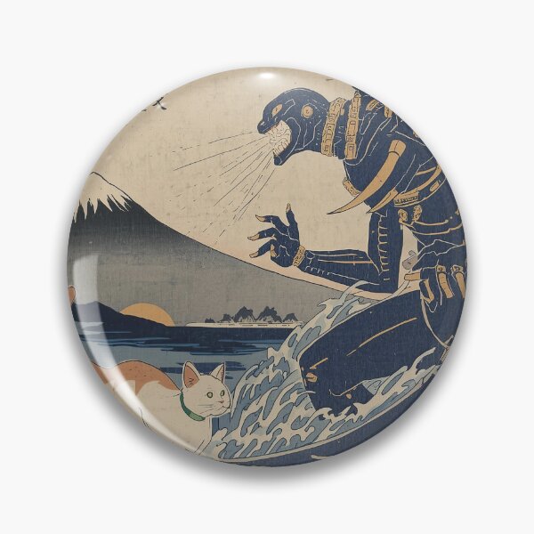 Item preview, Do Ukiyo Neko Dream of Cybernetic Kaiju? designed and sold by UKIYO NEKO.