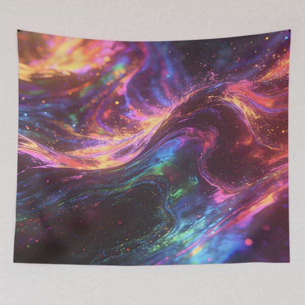 Item preview, Liquid Rainbow Explosion – Neon Psy Flow 3 designed and sold by RH Design Lab.