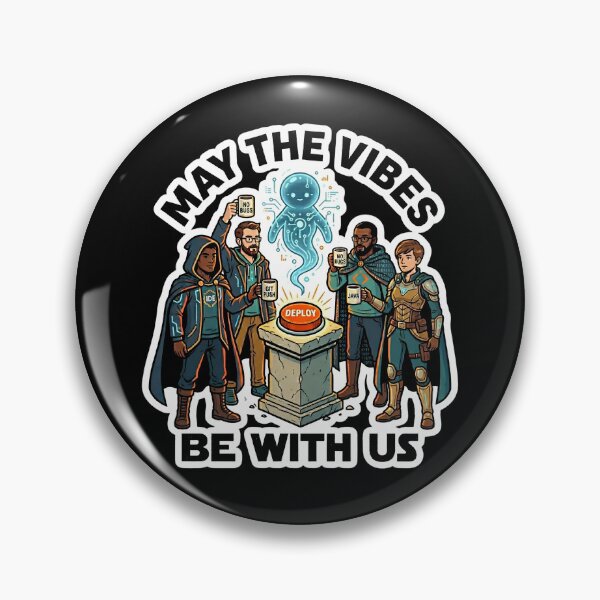 Item preview, May The Vibes Be With Us designed and sold by mancikart.