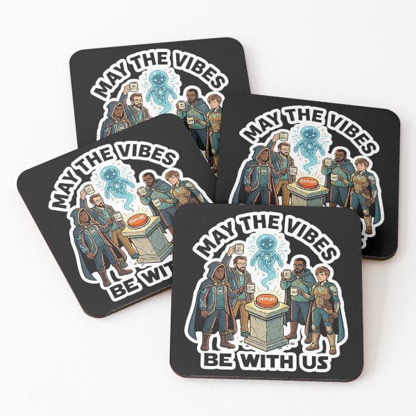 Item preview, May The Vibes Be With Us designed and sold by mancikart.