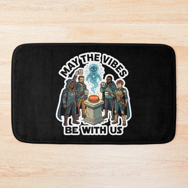 Item preview, May The Vibes Be With Us designed and sold by mancikart.