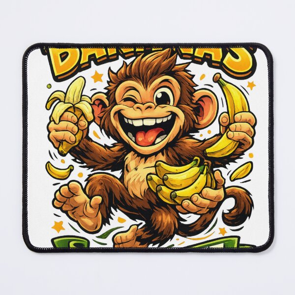 Item preview, Bananas About Life Funny Monkey designed and sold by BagFactoryUK.