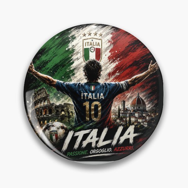 Item preview, ITALIA FOOTBALL CLUB designed and sold by GenZWrap.