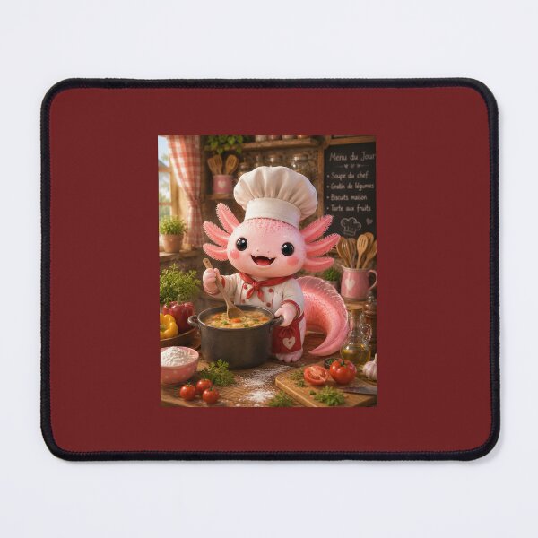 Item preview, Axolotl Chef 3D Prepares a Soup designed and sold by Axokris.