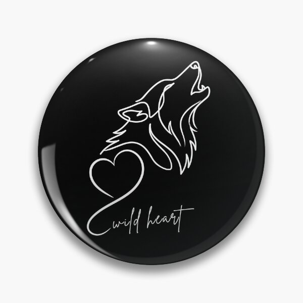 Item preview, Wild Heart Wolf Line Art Shirt, Minimalist Boho Animal Graphic Tee, Free Spirit Nature Lover Gift designed and sold by Lynn Creates.
