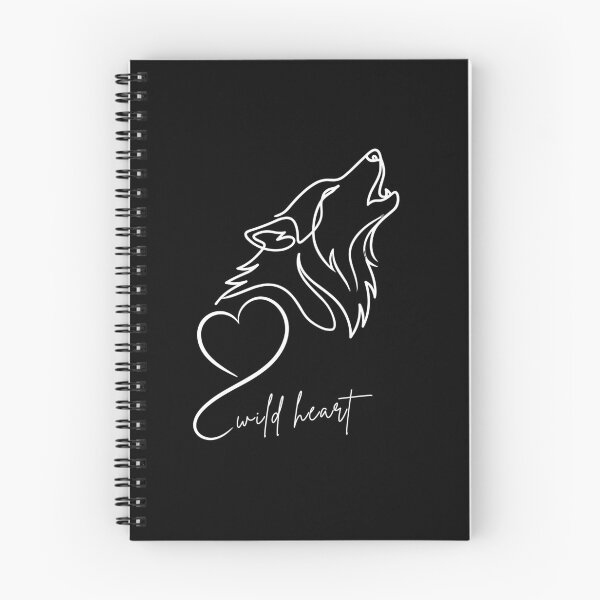 Item preview, Wild Heart Wolf Line Art Shirt, Minimalist Boho Animal Graphic Tee, Free Spirit Nature Lover Gift designed and sold by Lynn Creates.