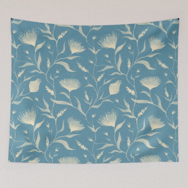Item preview, Climbing Floral 4 - 5c93a7 designed and sold by knitetgantt.