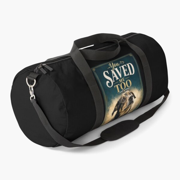 Item preview, You Saved Me Too Rescue Dog Poster designed and sold by Sketchlegacy.