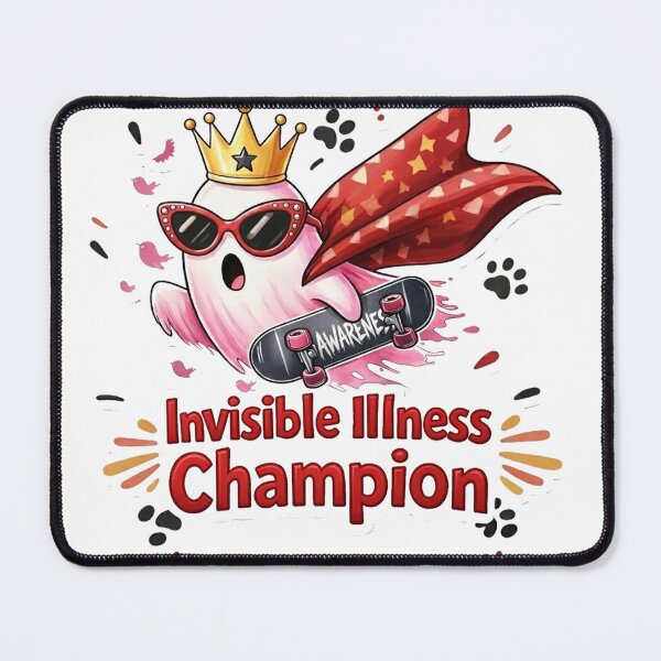 Item preview, Invisible Illness Champion Awareness Cute Ghost designed and sold by HaydenMillepied.