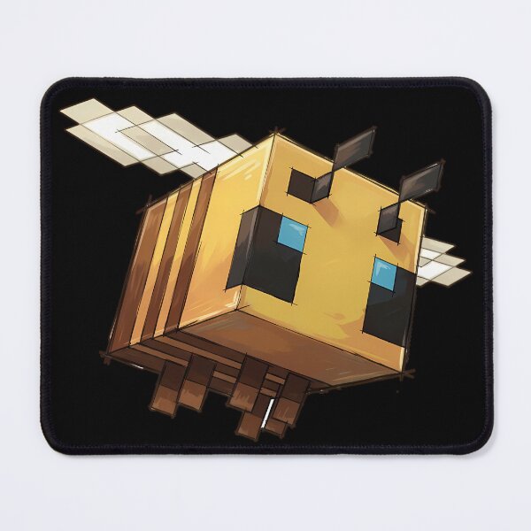 Item preview, Cute Pixel Art Cube Bee - Retro Gaming Aesthetic designed and sold by Andruzito.