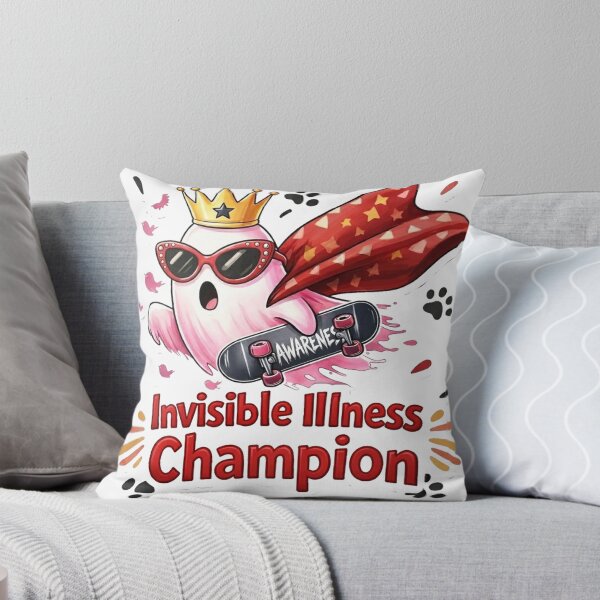 Item preview, Invisible Illness Champion Awareness Cute Ghost designed and sold by HaydenMillepied.