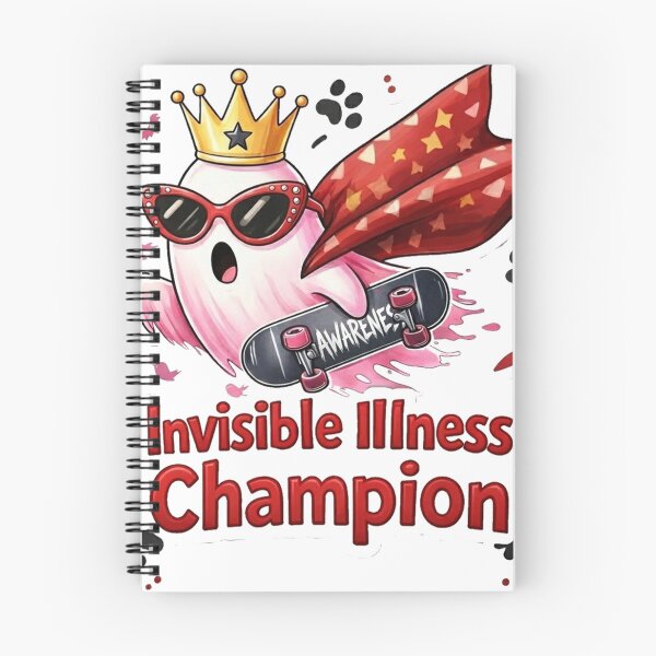 Item preview, Invisible Illness Champion Awareness Cute Ghost designed and sold by HaydenMillepied.