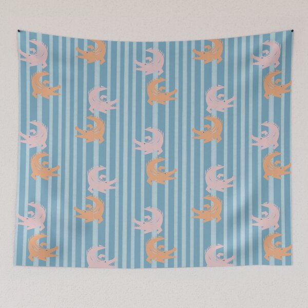 Item preview, Crocodiles Pattern designed and sold by ellealsopaints.