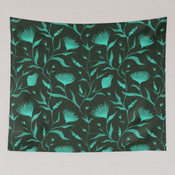 Item preview, Climbing Floral 4 - 1f2b1d designed and sold by knitetgantt.