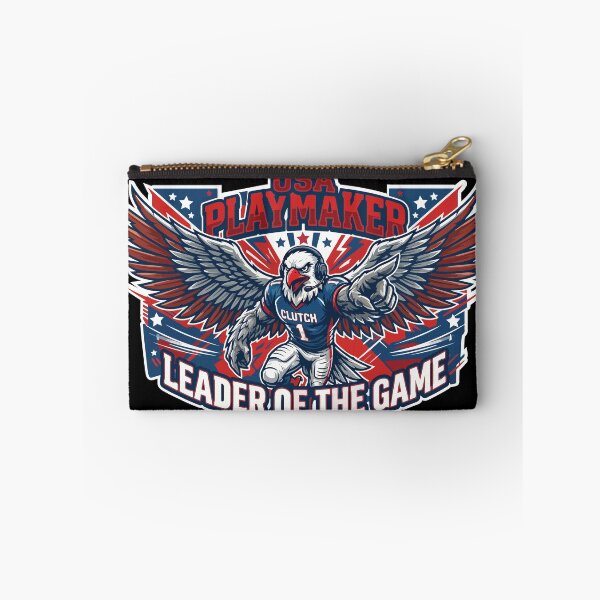 Item preview, USA Playmaker - American Eagle Football Mascot designed and sold by YasminTaha.
