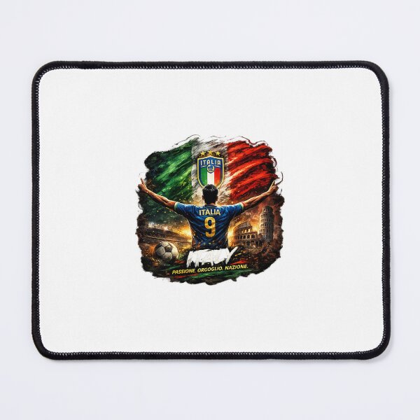 Item preview, ITALY FOOTBALL FEVER STICKER designed and sold by GenZWrap.