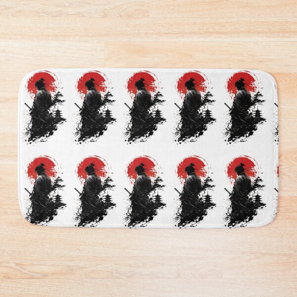 Item preview, Samurai Warrior Japanese Ink Design designed and sold by Amr Siam.