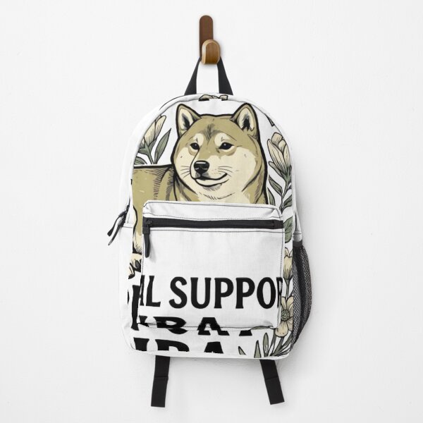 Item preview, Emotional Support Shiba – Retro Dog Lover Gift Design designed and sold by urbinet.