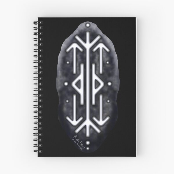 Item preview, Protection Bindrune Runestone designed and sold by dragonthorn-art.
