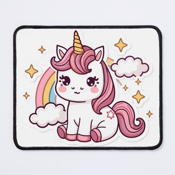 Item preview, Magical Unicorn Dreams – Cute Fantasy Design designed and sold by Cartoon art with a purpose ❤️ Supporting Althea’s friends .