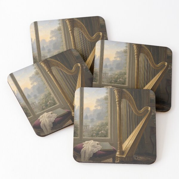 Item preview, The Golden Strings: A Divine Harp Solo in Baroque Radiance designed and sold by DoReMiStudio.