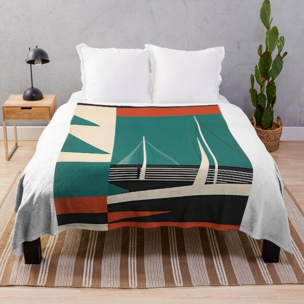 Artikelvorschau, Art - Art Deco Sailboats, Geometric Streamline Moderne Composition entworfen und verkauft von Reverso-Design.