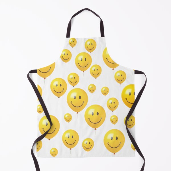 Item preview, Yellow Smile Balloons Pattern designed and sold by Piising.