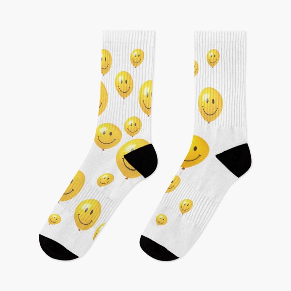 Item preview, Yellow Smile Balloons Pattern designed and sold by Piising.