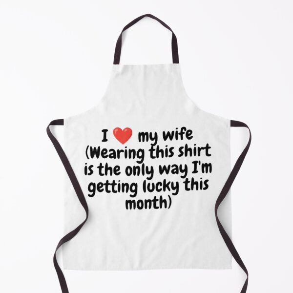Item preview, I Love My Wife Getting Lucky Funny Quote – Cheeky Marriage Humor Art designed and sold by mentosdesigner.