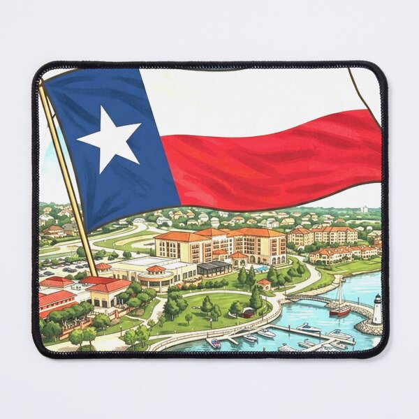 Item preview, Rockwall Texas Harbor Lake Ray Hubbard Vintage Travel designed and sold by HaydenMillepied.