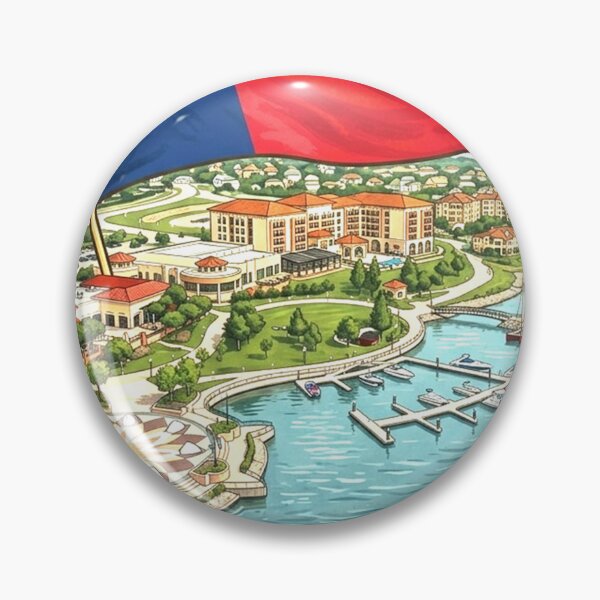 Item preview, Rockwall Texas Harbor Lake Ray Hubbard Vintage Travel designed and sold by HaydenMillepied.