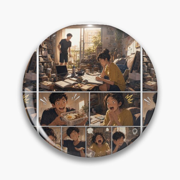 Item preview, Student Life Cozy Reading Room Comic Print designed and sold by Grafititee.