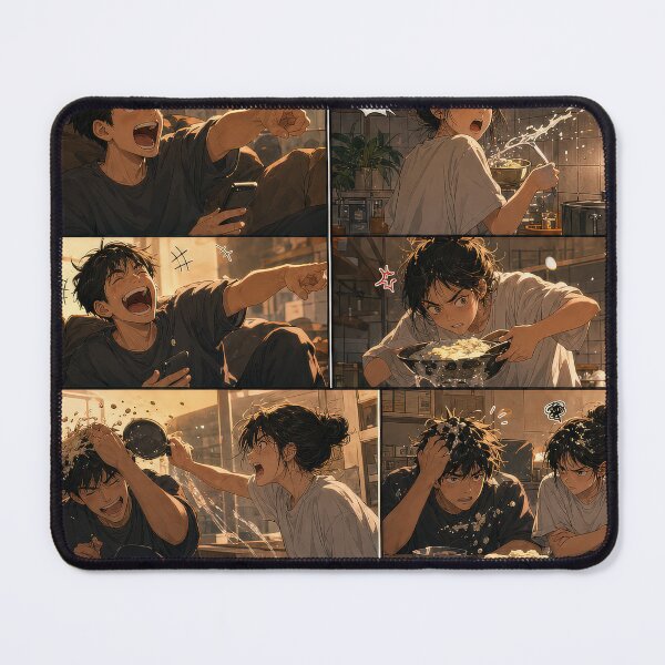 Item preview, Student Life Cozy Reading Room Comic Print designed and sold by Grafititee.