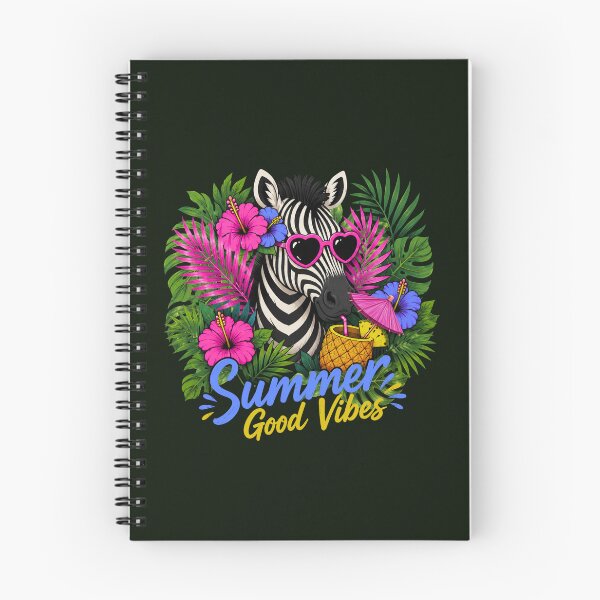 Item preview, Summer Good Vibes Zebra designed and sold by Aimetoi.