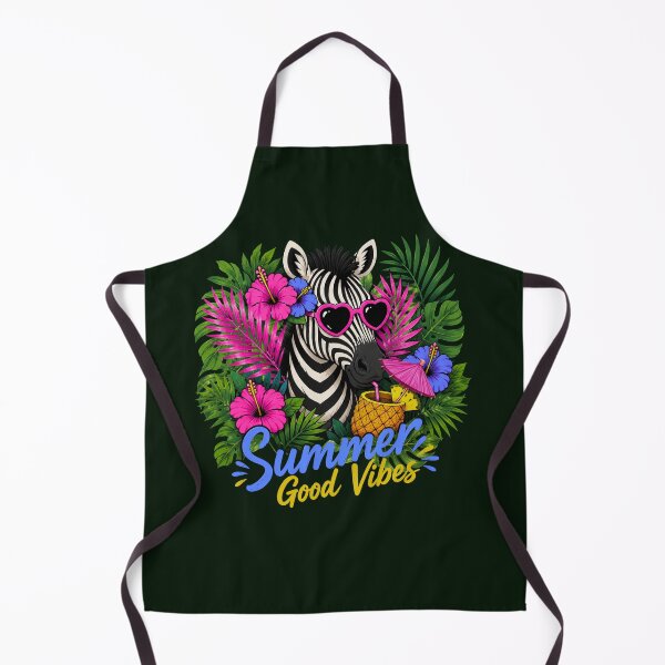 Item preview, Summer Good Vibes Zebra designed and sold by Aimetoi.